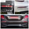 Chroom Auto Achter Mistlamp Licht Frame Decoratieve Sequ Cover Trim Voor Benz E Klasse W213 E260 E300 Sport 2016 - Accessoires