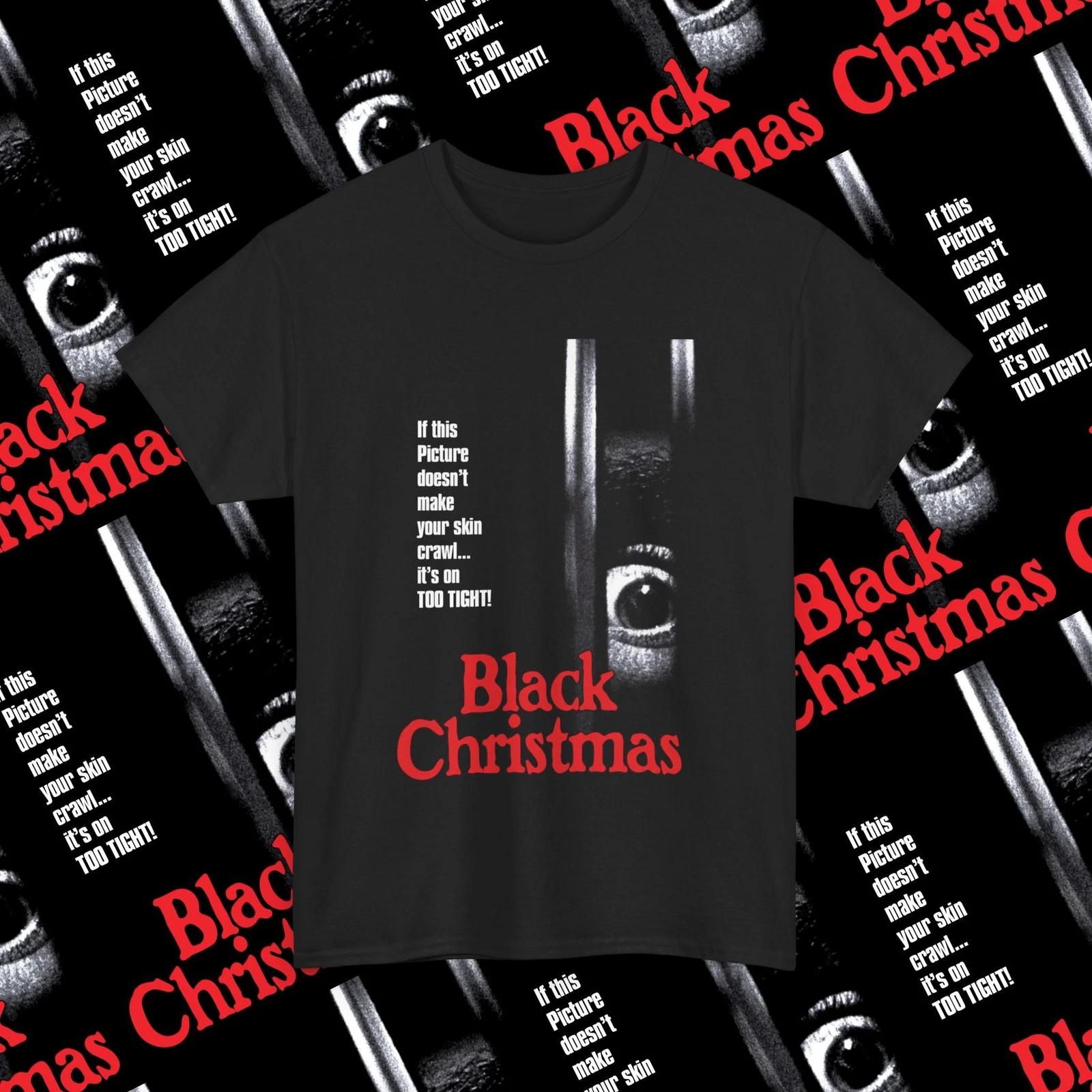 Black Christmas Horror Movie T-Shirt, Classic Slasher Film Shirt 4XL