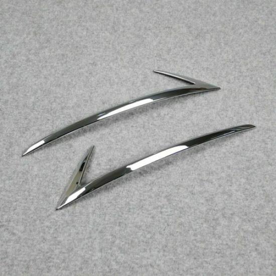 Chrome Rear Fog Lamp Light Cover Trim Fit For Mazda CX-5 CX5 2017 18 19 20