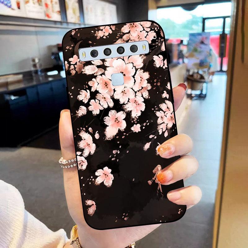 For TCL 10L Case T770H T770B Back Cover For TCL 10 Lite Case Coque Shockproof Soft TPU Silicone Phone Case 10 L 10Lite Fundas