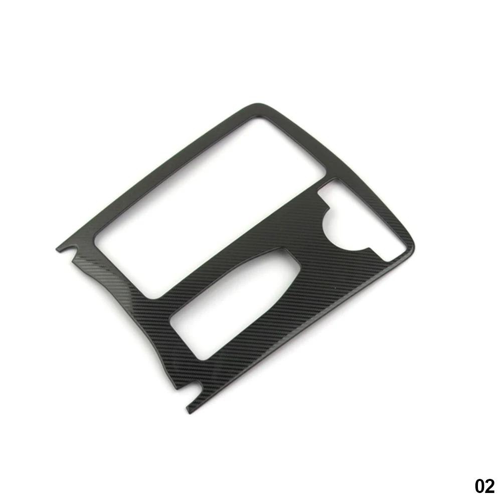 Car Styling Interior Stainless Steel Sticker Water Cup Holder Panel Decoration Trim for Mercedes Benz C Class W204 2008-2014 RHD