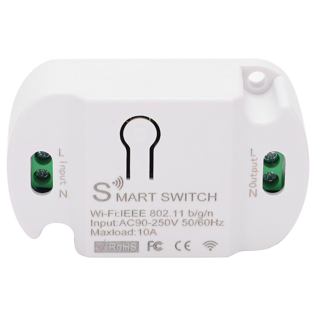 Smart WiFi Switch Remote ON/Off Voice Control Timing for Light Fans TV Home Appliances AC 90‑250V