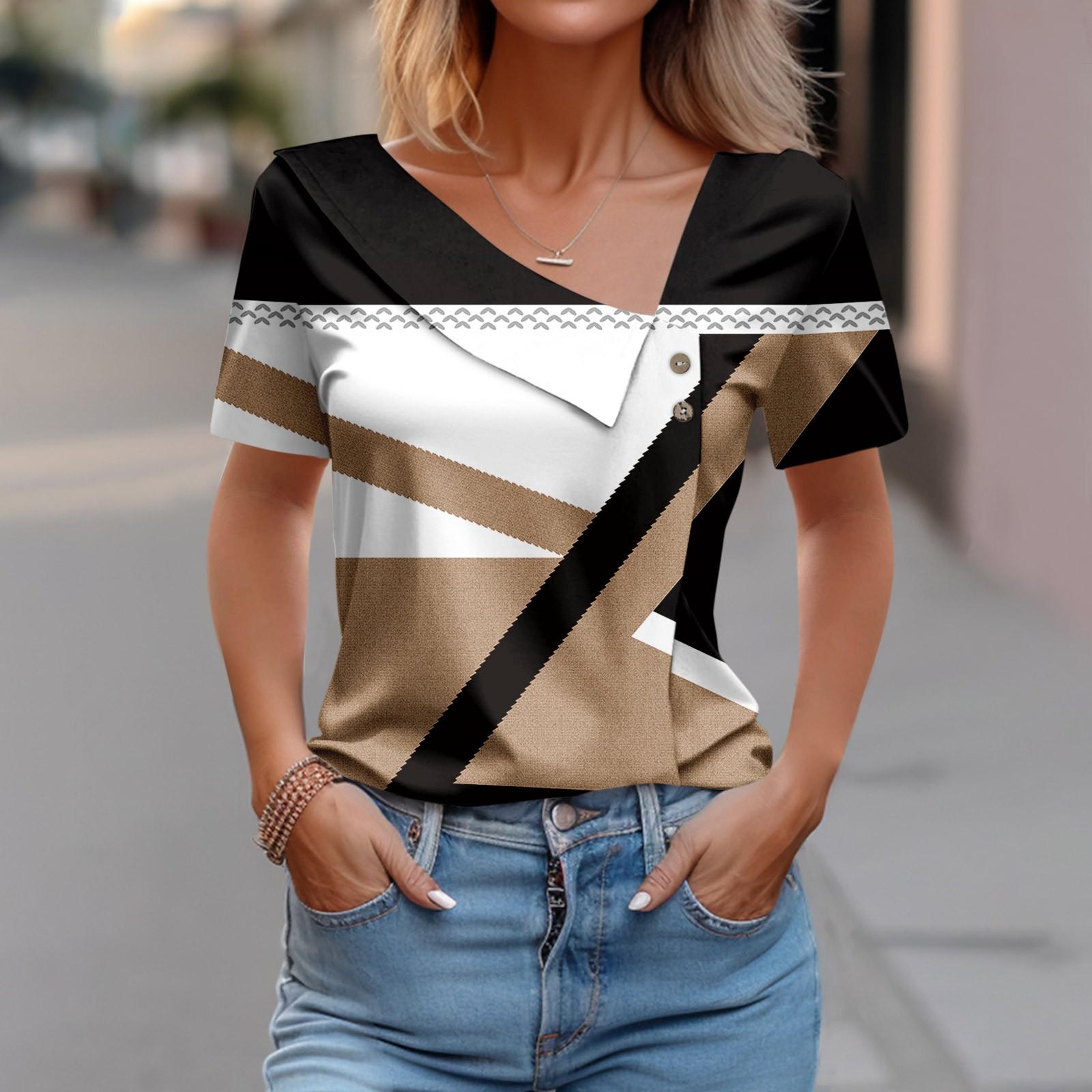 Женская повседневная блузка — фото 18