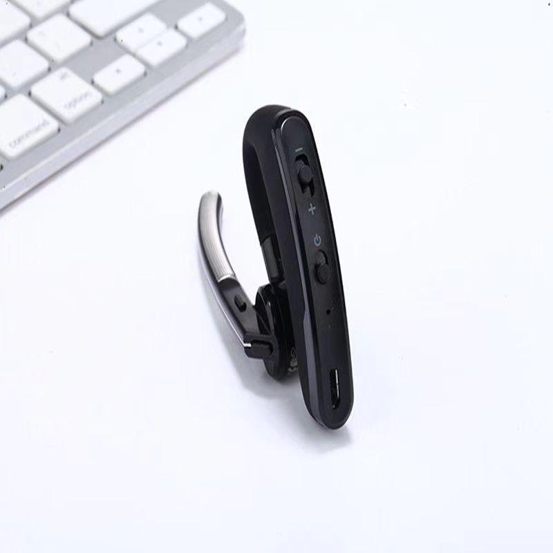 V8 Bluetooth Earbuds: Upgraded Wireless Clip-on Stereo Ear Hook for Android & Apple