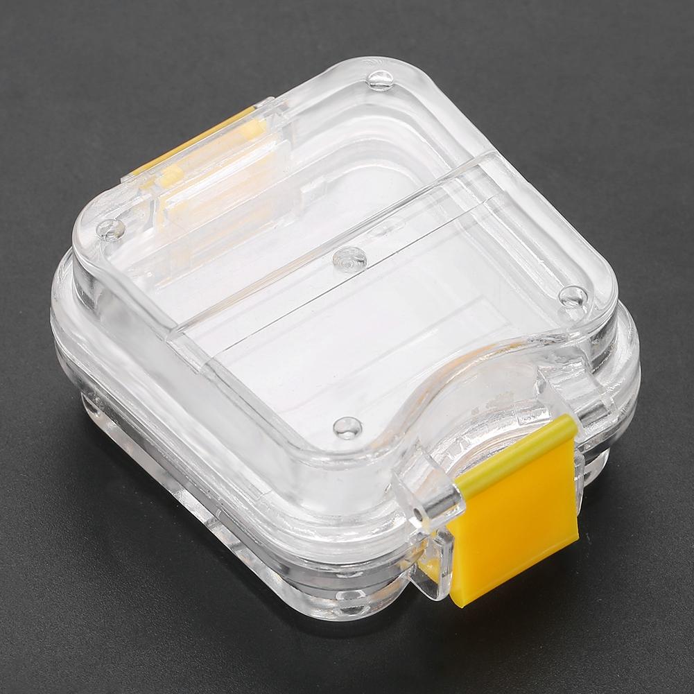 Professional Denture Box Dental False Teeth Storage Case Tooth Container with Film