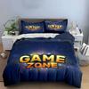 Game Zone Decor Bedding Set Multiple Sizes Kid'S And Adults' Bedroom Exquisite 3Pc Bedding Set, Gift