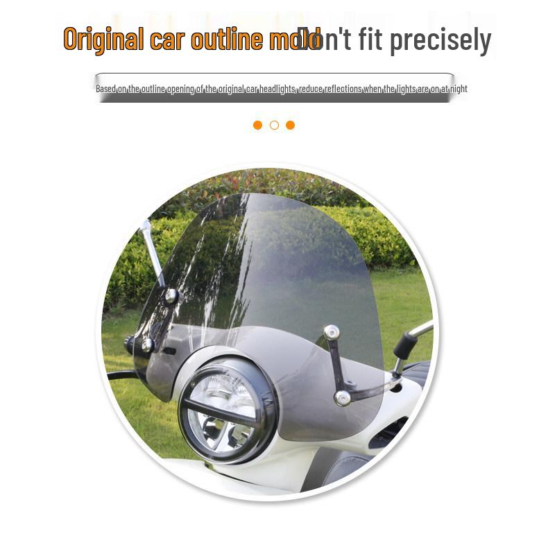 Wanlihao Windshield for Honda NS125LA Motorcycle/Scooter