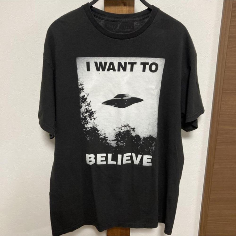 The Movie XFiles and The Movie I Want To Believe Have UFO Patterns On Unisexs Tshirts Summer New Unisex Fashion Trend Y2K