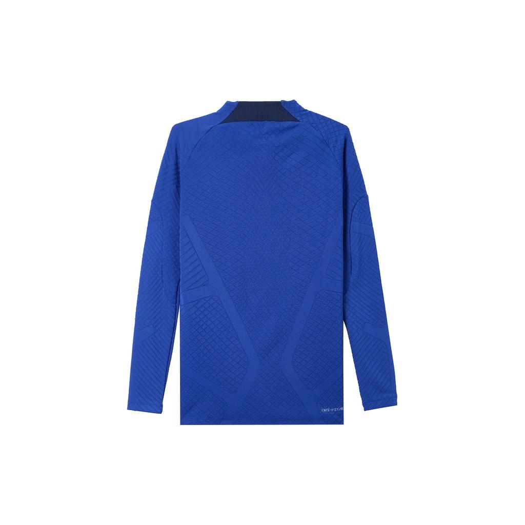 Nike Sezon 22-23 Wersja Zawodnicza Chelsea Bluza Treningowa z Długim Rękawem Męskie bluzy Granatowo-Niebieska DJ8472-496