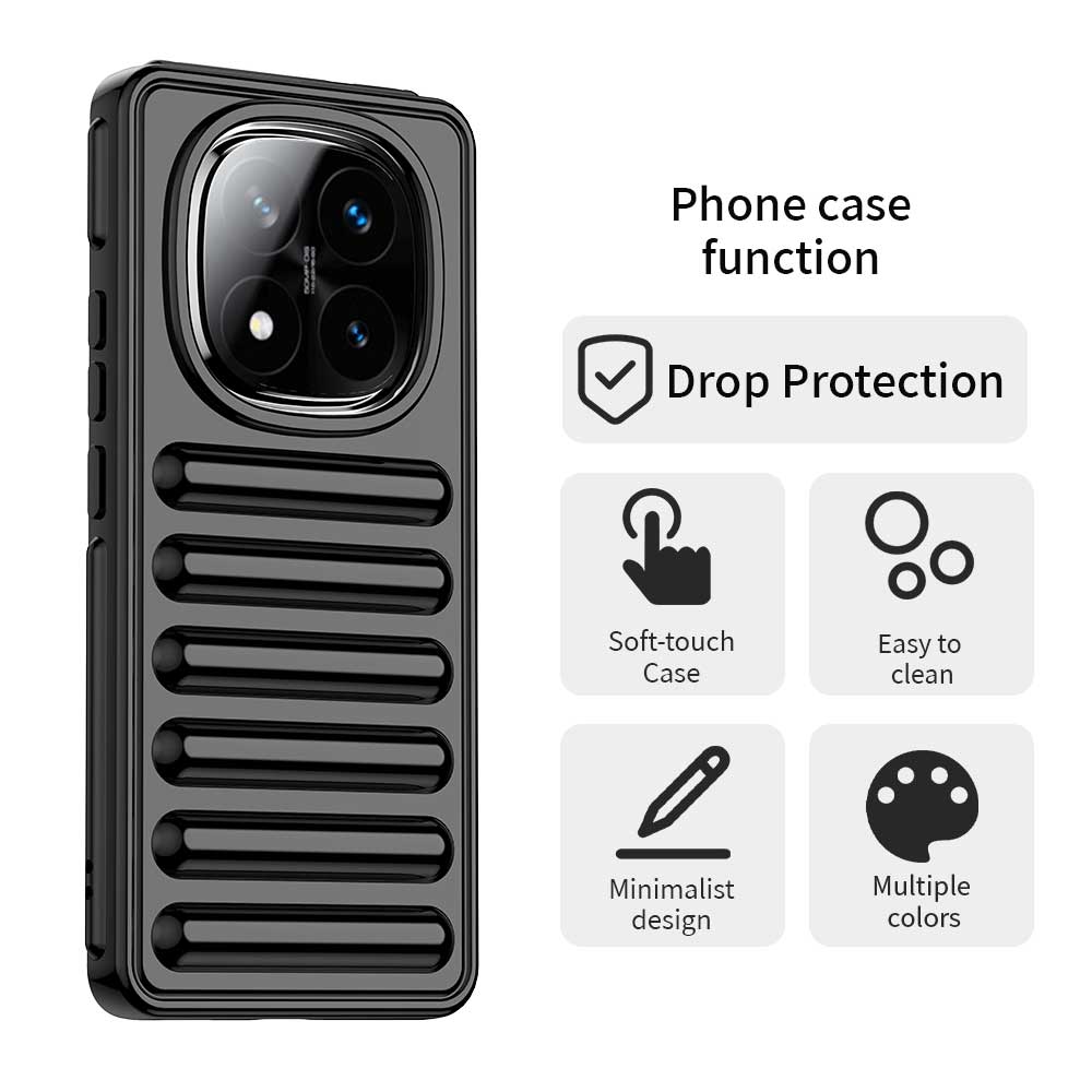 For Xiaomi Redmi Note 14 Pro+ 5G Case Protective TPU Phone Cover