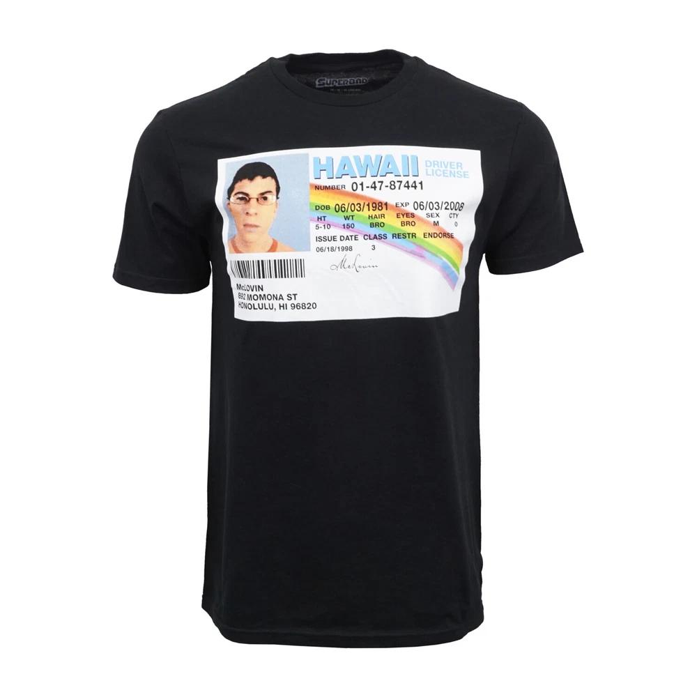 Cult Classic Mclovin Driver License Superbad Movie Unisex Tshirt Official Item S