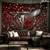 Tapestry da Parete Chainsaw Man Appeso Estetico alla Parete Coperta in Tessuto Stampato Arazzi Decorativi per Camera da Letto Soggiorno Arredamento per la Casa