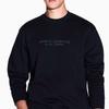Armani Exchange FW25 Round Neck Pullover Letter Print Sweatshirt Men sweatshirt XM001284-AF20934-UB101