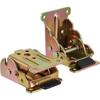 Foldable Hinges Bracket Self-Lock Extension Folding Hinge with Screw Furniture Cabinet Table Repair Support Holder Home Hardware