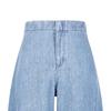 LESS 2026 Summer Wide-Leg Denim Trousers