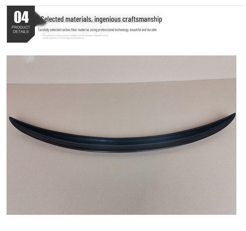 BMW 3 Series G28/G20 MP Style Rear Carbon Fiber Ducktail Spoiler