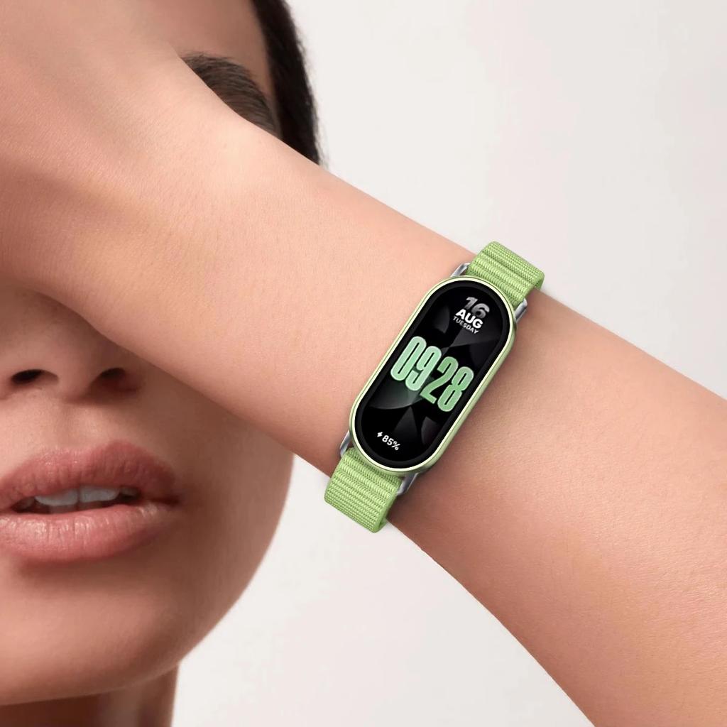 Sports Nylon Strap for Xiaomi Mi Band 10 9 8 Smart Bracelet Wristband Watchband for Mi Band 10 9 Replacement Band Accessories
