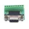 DB9 Female Terminal Breakout Board 9-Positionen-Schraubadapter für RS232 RS485-Anschluss
