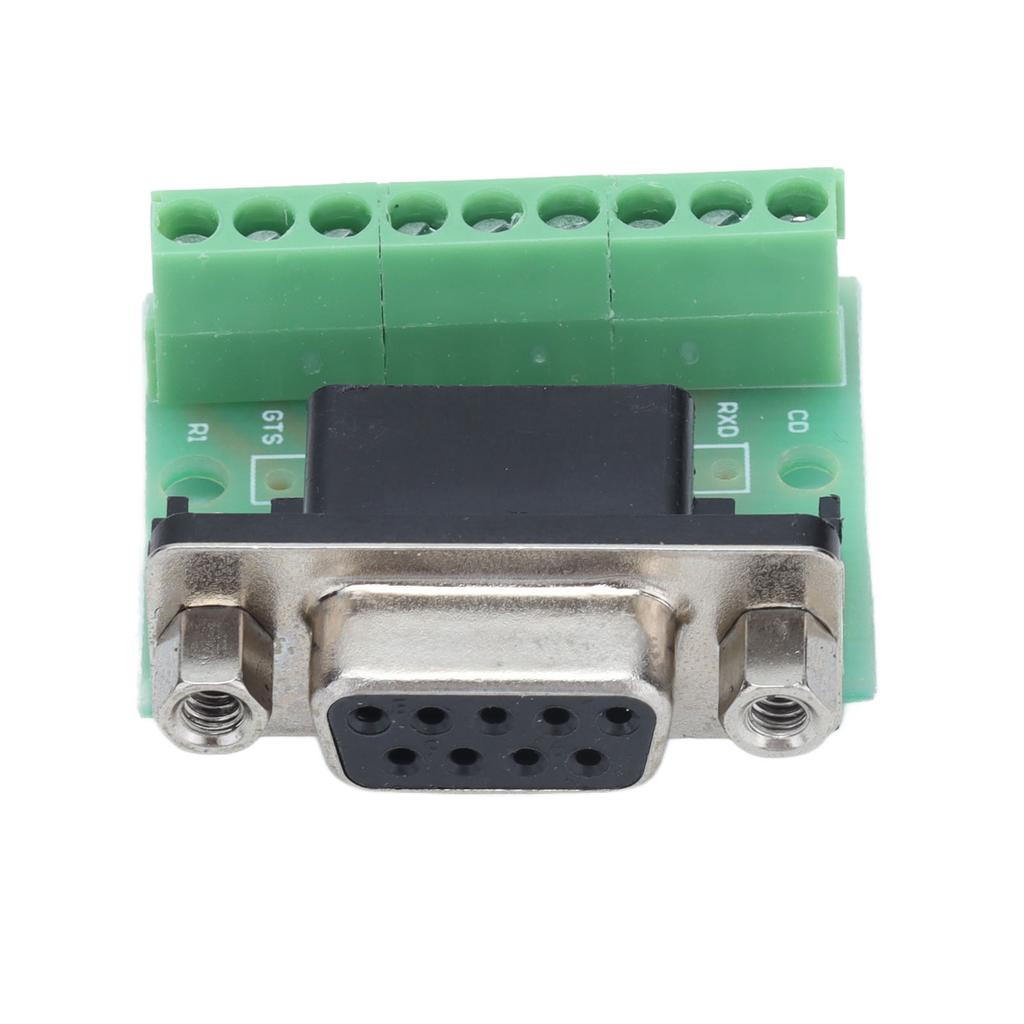 DB9 Female Terminal Breakout Board 9-Positionen-Schraubadapter für RS232 RS485-Anschluss