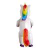 Colorful Unicorn Inflatable Cartoon Mascot Costume for Christmas Party
