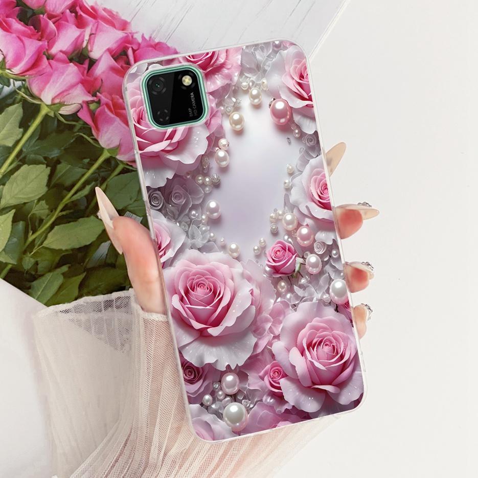 For Huawei Y5p Case DRA-LX9 Cute Lion Fashion Painted Cover Soft Silicone Phone Case For Huawei Y5p Honor 9S Honor9S Fundas Bags
