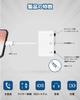 Live Lighting Earphone Adapter for Simultaneous Connection Cable with External Music and for Live Home and Meetings [For Broadcasts] iPhone/iPad,
