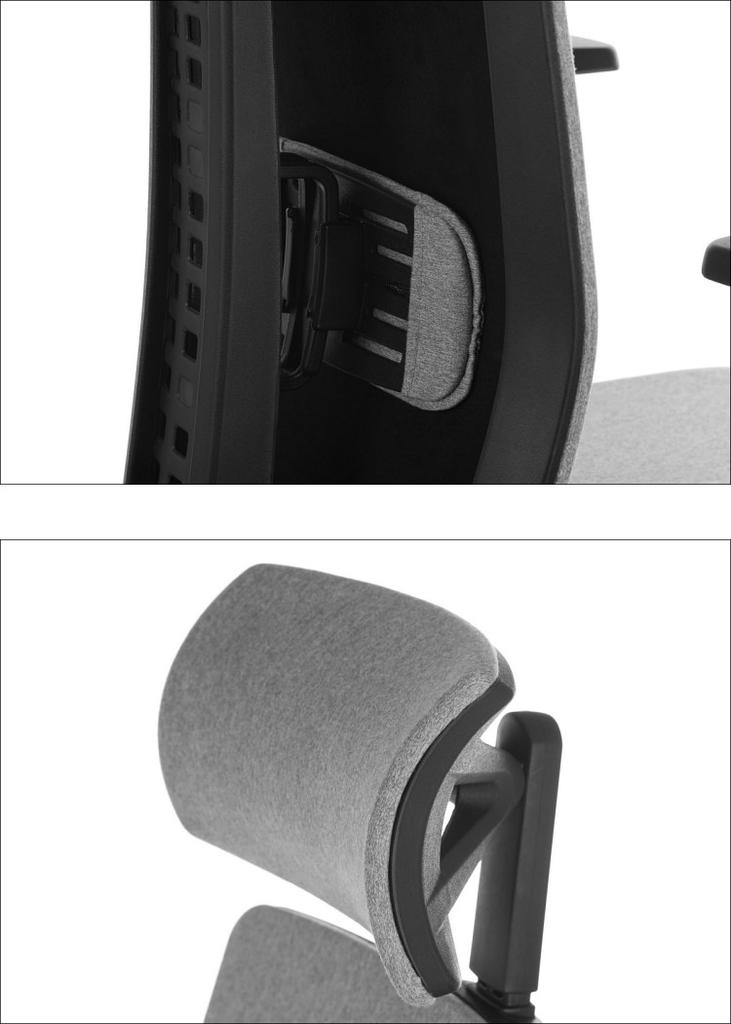 Swivel chair with extendable seat ZN-807-B tk.30
