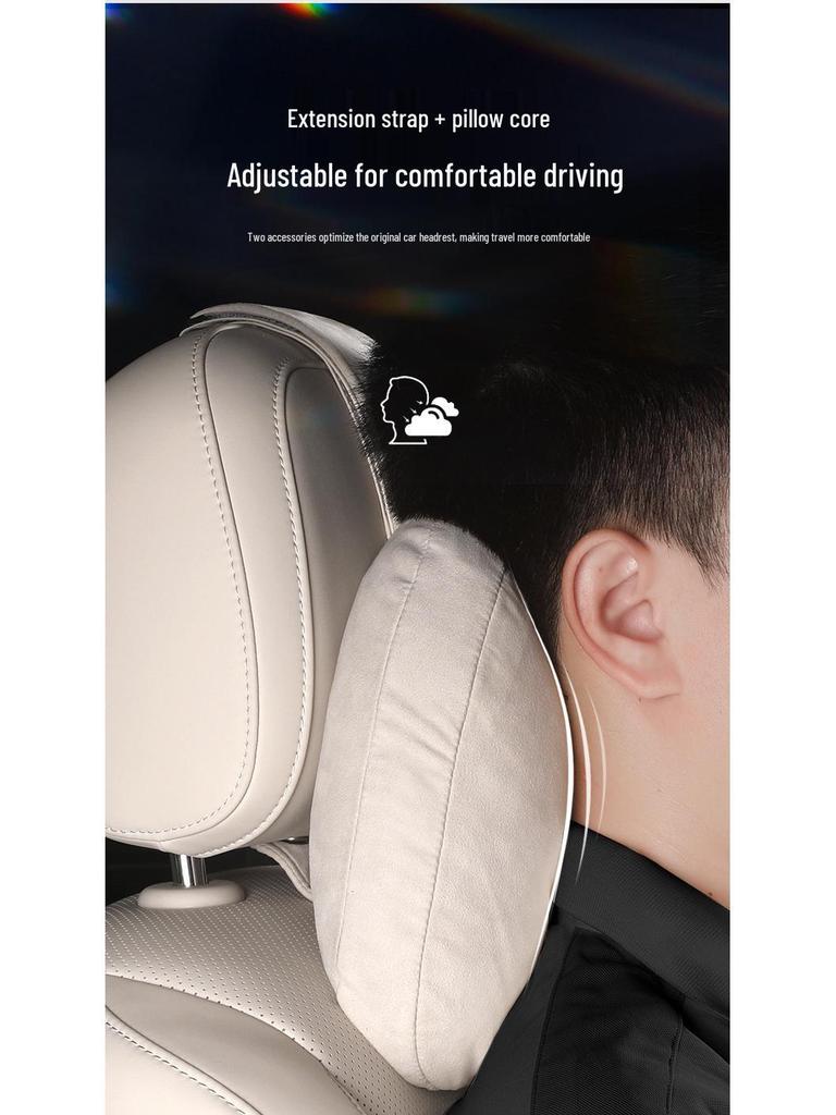 22-23 Ideal L9L8L7 Car Headrest Extension Strap, Three-Color Interior Accessory