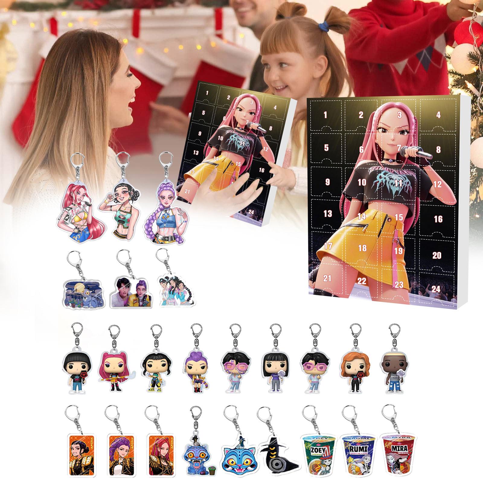 

Календарь прибытия включает в себя 24 календаря прибытия, календарь обратного отсчета и сюрпризы для коллекционирования. One Size