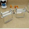 Toothpaste Squeezing Tool Small Sample Squeezer Manual Metal Paste Dispenser Hair Dye Paste Pigment Toothpaste Clip Stainless Steel