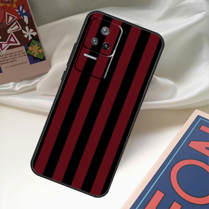 Milan Stylish Stripe Design Case For POCO X6 Pro X3 X5 F3 F5 M5s M6 Pro Xiaomi 14 Ultra 11T 12T 13T Pro 12 13 Lite Cover
