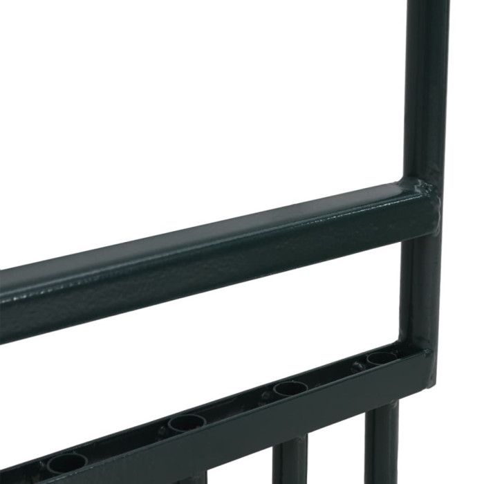 Aérateur de pelouse - VIDAXL - 5 Dents Creuses - Acier Revêtu - Outil Manuel - Vert