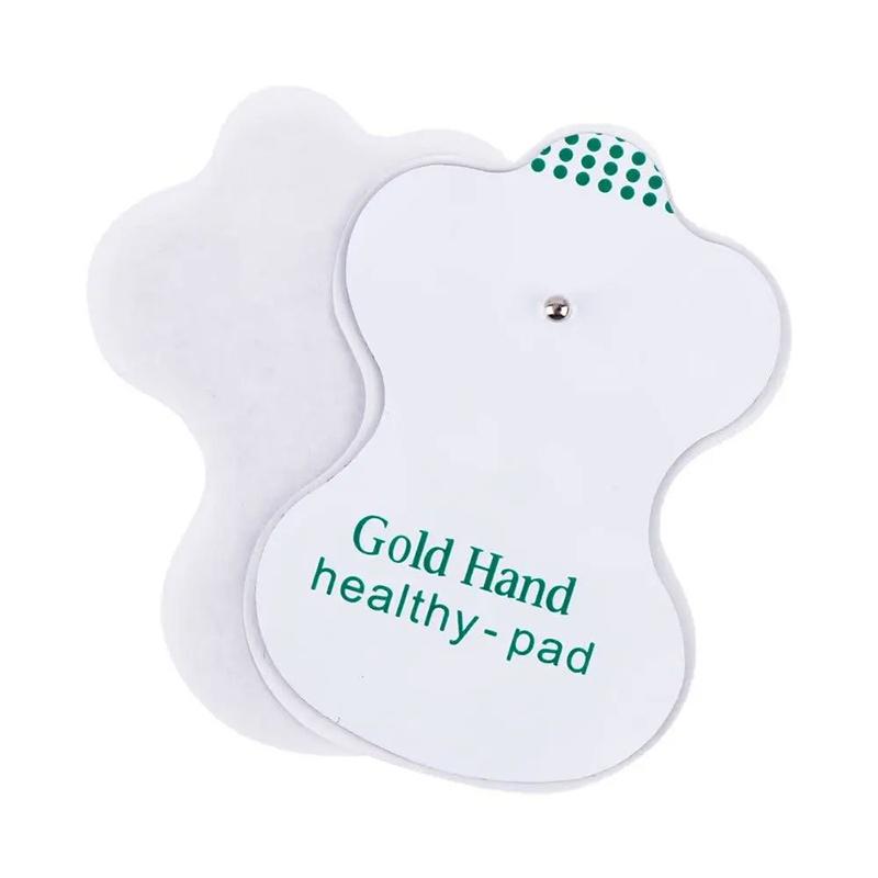 10Pcs Self-Adhesive Sticker Electrodes Pads Replacement Pack Electric Muscle Stimulator Patches Massage Acupuncture Conductive