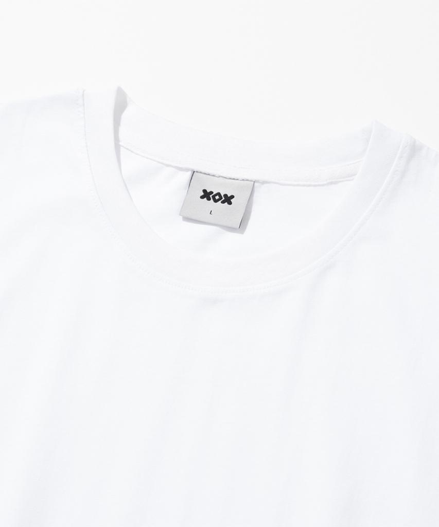 XOX Basic Crew Neck Short Sleeve T-Shirt [White]