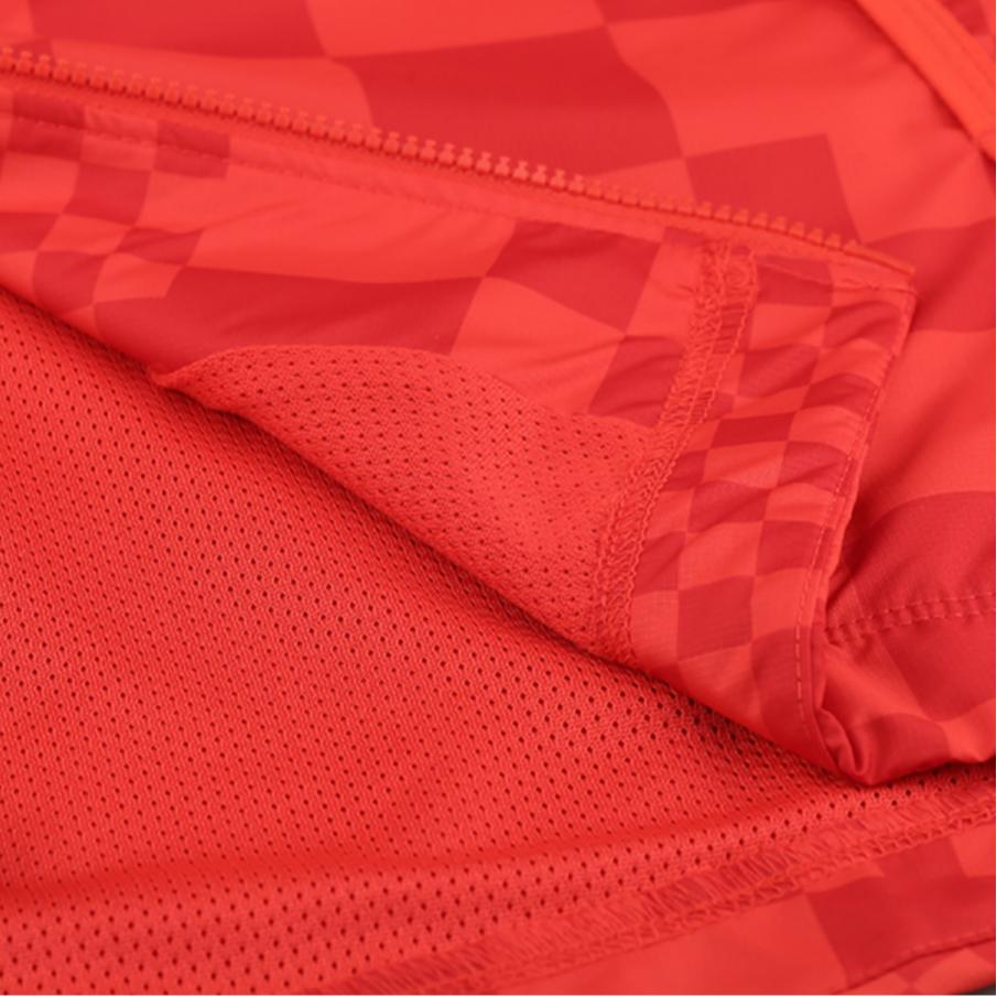 Nike Kroatien AWF Wasserabweisende Fußballjacke Rot CN7065-696