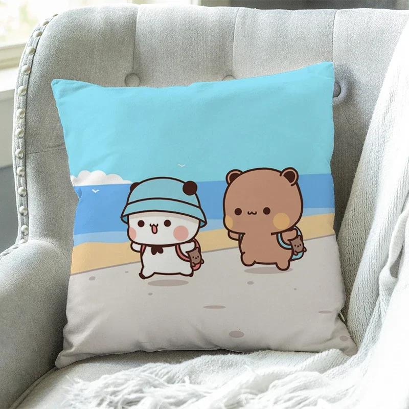 Pillowcase Bubu Dudu 45x45cm Home Decor Cushion Cover Sofa Bed Car Cushion Cover Halloween Christmas