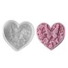 Flexible Silicone Mold Heart Butterfly Candle Molds Scented Aromatherapys Making Mould Handmade Desk Ornament Mould