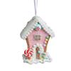 Cute Christmas Ice Cream Pendant Foam Pink Snowman Pony Ornaments Elegant DIY Christmas Tree Hanging Decoration Party Favors