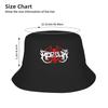 Couple Marduk Bucket Hat Black Metal Soft Fold Fisherman Hats Summer Retro Beach Travel Caps Outdoor Custom DIY Visor Hat