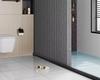 Foldable No-Drill Shower Curtain and Blackout Partition