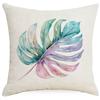 Summer Plant Leaves Pillow Simple Modern Tropical Plant Green Plant Pillow Sofa