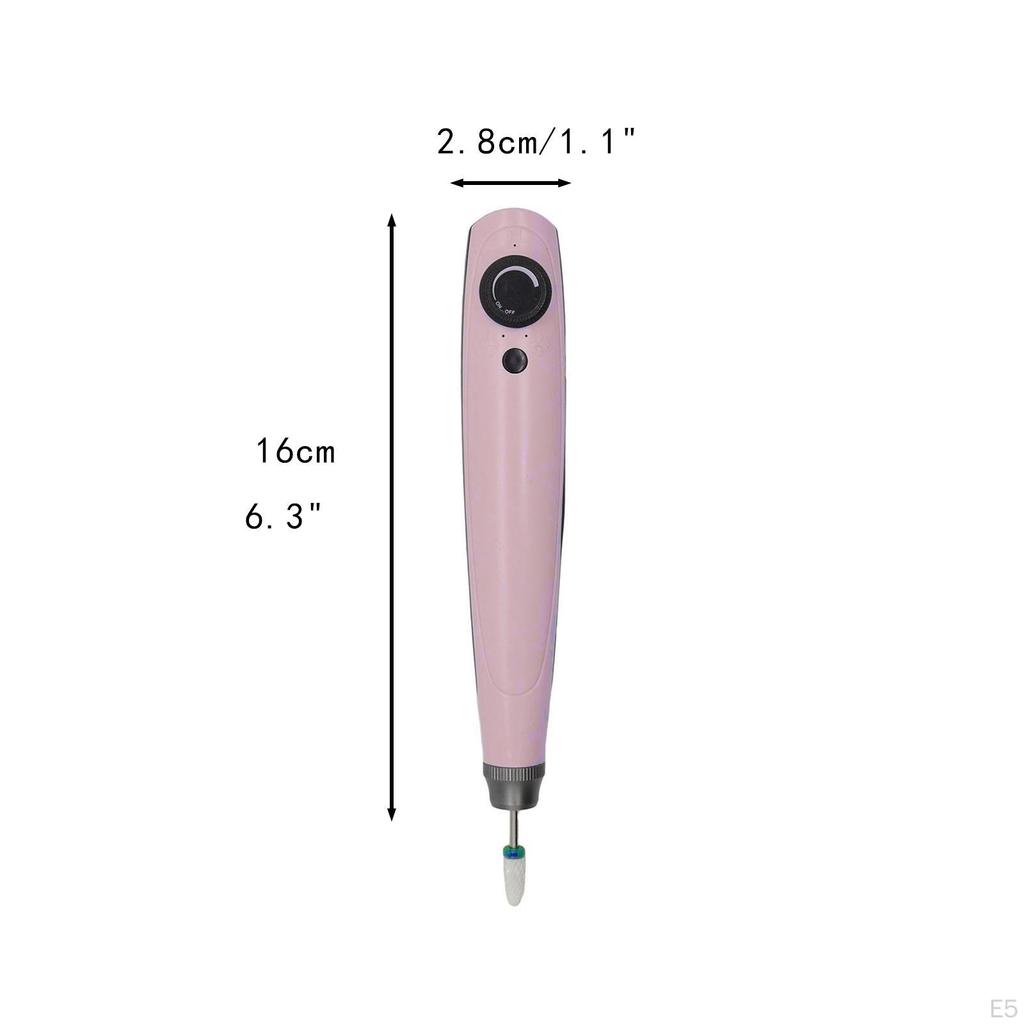 Compact Electric Nail Buffer And Polisher Set for Manicures