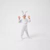 Parent-child adult new products, men and children's June 1 performance clothes, fluffy rabbit animal costumes