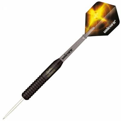 unicorn Dardos de latão preto Gary Anderson (Pacote de 3)