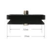Aluminum Zinc Zinc Alloy Camera Mounting Plate Camera Tripod Plate Tripod Long Plate Tripod Mount Adapter