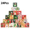 Days Countdown 24 Christmas Advent Calendar Make Fill Your Own Boxes Supplies