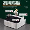 Easy Clean Parrot Fixed-Point Defecation Station Bird Defecation Station  Parakeet
