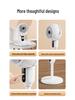 Silent Remote Control Electric Floor Fan for Home and Dorm