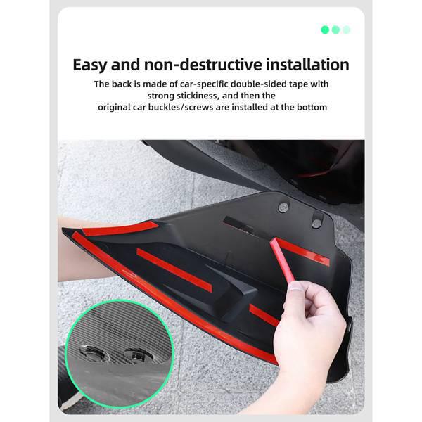 Захисні куточки заднього бампера Tesla Model Y (2-пакет)