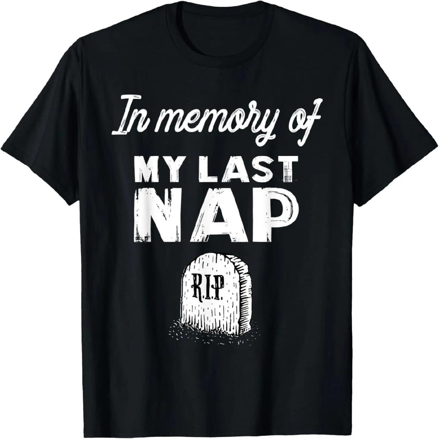 Funny Sleeping Nap Humor Halloween Costume T-Shirt XXXXXL разноцветный